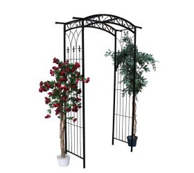 Pergola záhradná, kovová, skladacia, 105x46x215cm