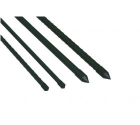 Tyč oporná k zelenine, dĺžka 120cm, priemer 11mm, vrúbkovaná, zelená