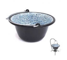 Kotol na guláš smaltovaný, objem 0,8L, priemer 16cm