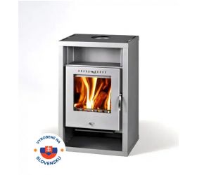 Krbové kachle HORBY, 7 kW, sivé
