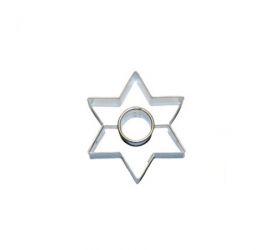 Vykrajovačka HVIEZDA/KOLIESKO väčšia 54mm
