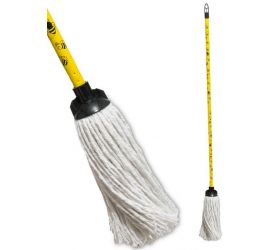 Mop strapcový s násadou 120 cm, plast, BUZZZ