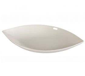 Miska SALSA 26 cm loďka, porcelán, biela