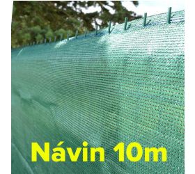 Sieť tieniaca, 1,25x10m, HDPE, 150g/80%, GARDENKUS
