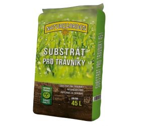 Substrát pre trávniky, 45L, NATURE GARDEN