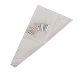 Vrecko/sáčok cukrársky bavlna 37cm+ 5 špičiek