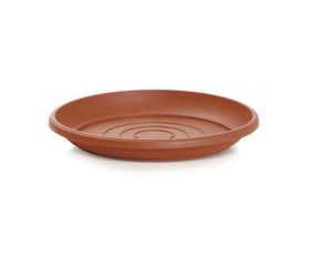 Miska pod kvetináč plastová, priemer 11cm, NOVA terakota K10