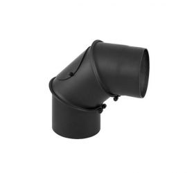 Koleno dymové oceľové, priemer 120, 1,5mm