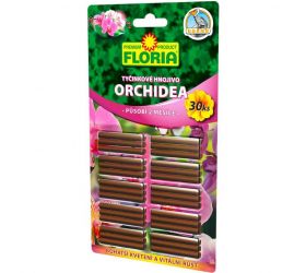 Hnojivo na orchidey, tyčinkové, 30ks, FLORIA
