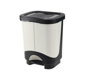 Kôš na separovaný odpad, 10.5+10.5l, "IDEA" TONTARELLI, plastový