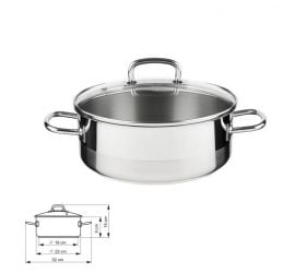 Kastról nerez s pokrievkou 3l, 22cm, PROFESSIONAL Kolimax