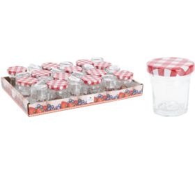Pohár zavárací TO 43 45ml karo viečko