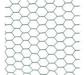 Pletivo šesťhranné HEX 20x20mm / 1x1000 mm, 10 m PVC GARDENKUS chovateľské