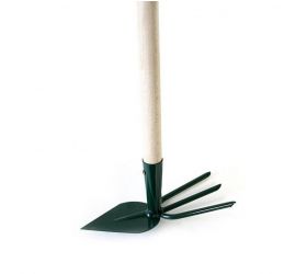Motyčka špicatá s 3 zubami s násadou 550 mm
