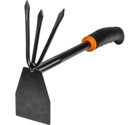 Motyčka plochá + 3-zubá, DE LUXE 330mm/8,5cm
