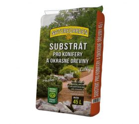 Substrát pre okrasné dreviny a hroby, 45l, NATURE GARDEN