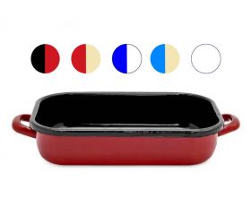 Pekáč jednodielny 32 cm, 3,4 l, smalt