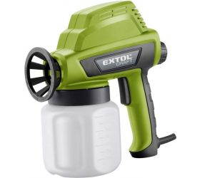 EXTOL Pištoľ striekacia, príkon 110W, nádobka 800ml, 300ml/min, tryska 0,8mm