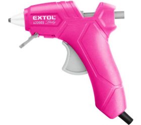 Pištoľ lepiaca tavná ružová, max. 70W, pracovný príkon 25W, tavné tyčinky pr.7,2mm
