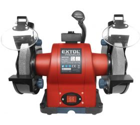 EXTOL PREMIUM Dvojkotúčová brúska, príkon 520 W, priemer kotúča/diery 200/16 mm, šírka 25 mm