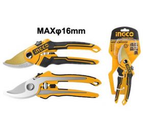 Nožnice záhradné 220mm ergonomické INGCO