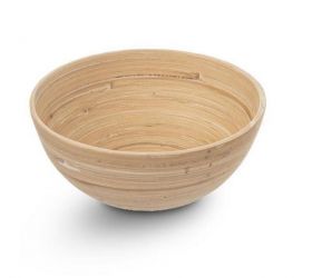 Miska točený bambus, priemer 14 cm
