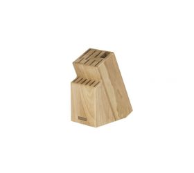 Blok WOODY na 13 nožov, nožnice/ocielka