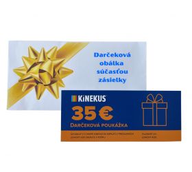 Darčeková poukážka 35 €, poštou