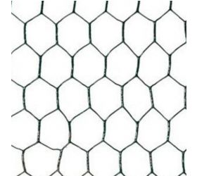Pletivo šesťhranné HEX, 16x16mm/1x500mm, 5m, poplastované, GARDENKUS chovateľské