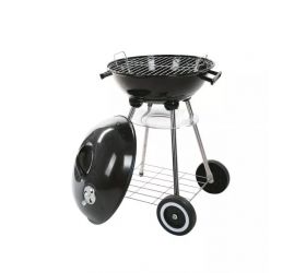 Gril s krytom, na drevené uhlie, záhradný, okrúhly, 38cm, MIR230