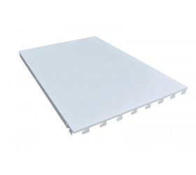 Zadný panel 400x1000mm, sivá, ozap, na regál ooo