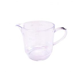 Odmerka hrnček plastová 0,15 l číra