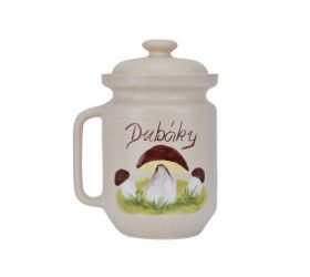 Dóza keramická DUBÁKY 1l 852