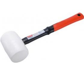 Kladivo gumené biele 85mm, 900g, sklolaminát