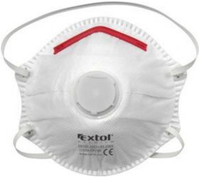 Respirátor tvarovaný s výdychovým ventilom 5ks