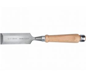 Dláto s drevenou rukoväťou, 38mm, dĺžka 290mm, CrV, EXTOL PREMIUM