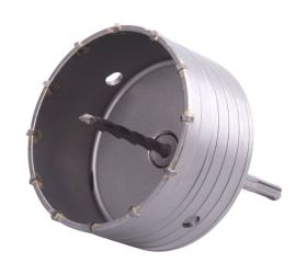 Vrták korunkový 115mm, SDS-plus, hĺbka vrtu 50mm, M22, karbidové hroty