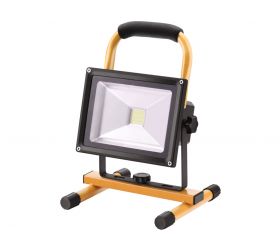 EXTOL LIGHT Svietidlo nabíjateľné LED, 20W, 1400lm, 11,1V Li-ion, 4400mAh, IP65, 12+230V
