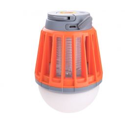 Svietidlo 3x1W SMD LED s lapačom komárov, 180lm, 4x60mW ultrafialová LED, IPX6