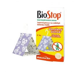 Lapač - lepová pasca na šatové mole 2ks/bal BIOSTOP KLC
