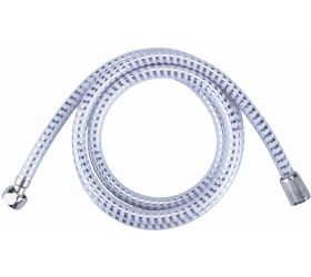 Hadica sprchová PVC 1.8M, bielo-strieborná
