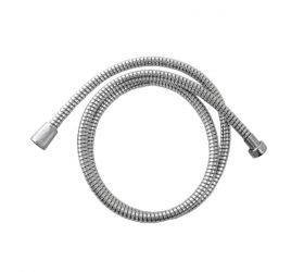 Hadica sprchová PVC, 150cm, čierno-strieborná, rotačná matica sprchy
