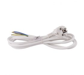 Flexo šnúra PVC 3× 1,0mm2, 2m, biela