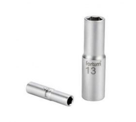 Hlavica nastrcna FORTUM 1/4" 10mm predlzena