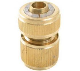 Rýchlospojka na hadicu mosadzná 3/4" STOP ventil
