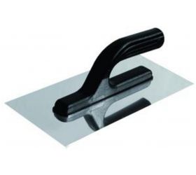 Hladidlo nerezové 270x130mm hladké plast. rukovať
