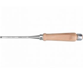 Dláto s drevenou rukoväťou, 6mm, dĺžka 275mm, CrV, EXTOL PREMIUM