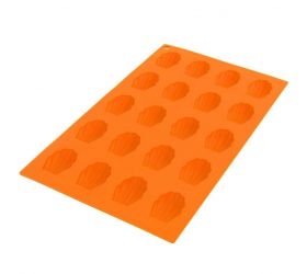 Silikónová forma LABKY 20 ks, oranžová