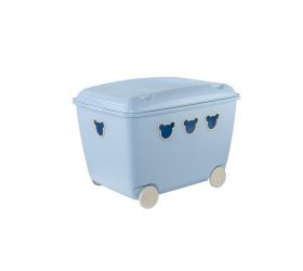 Plastový box 55l detský medveď, 530x400x400mm mix farieb