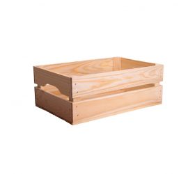 Prepravka dekoračná 40x27x15 cm drevo